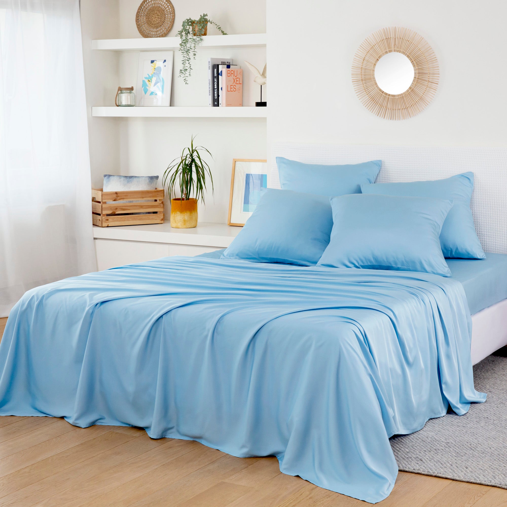 Bamboo Flat Sheets | Colour Options