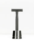 Metal Double Edge Razor With Stand | Colour Options