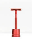 Metal Double Edge Razor With Stand | Colour Options