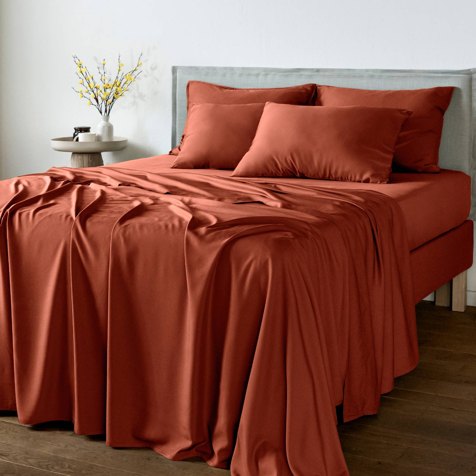 Bamboo Flat Sheets | Colour Options