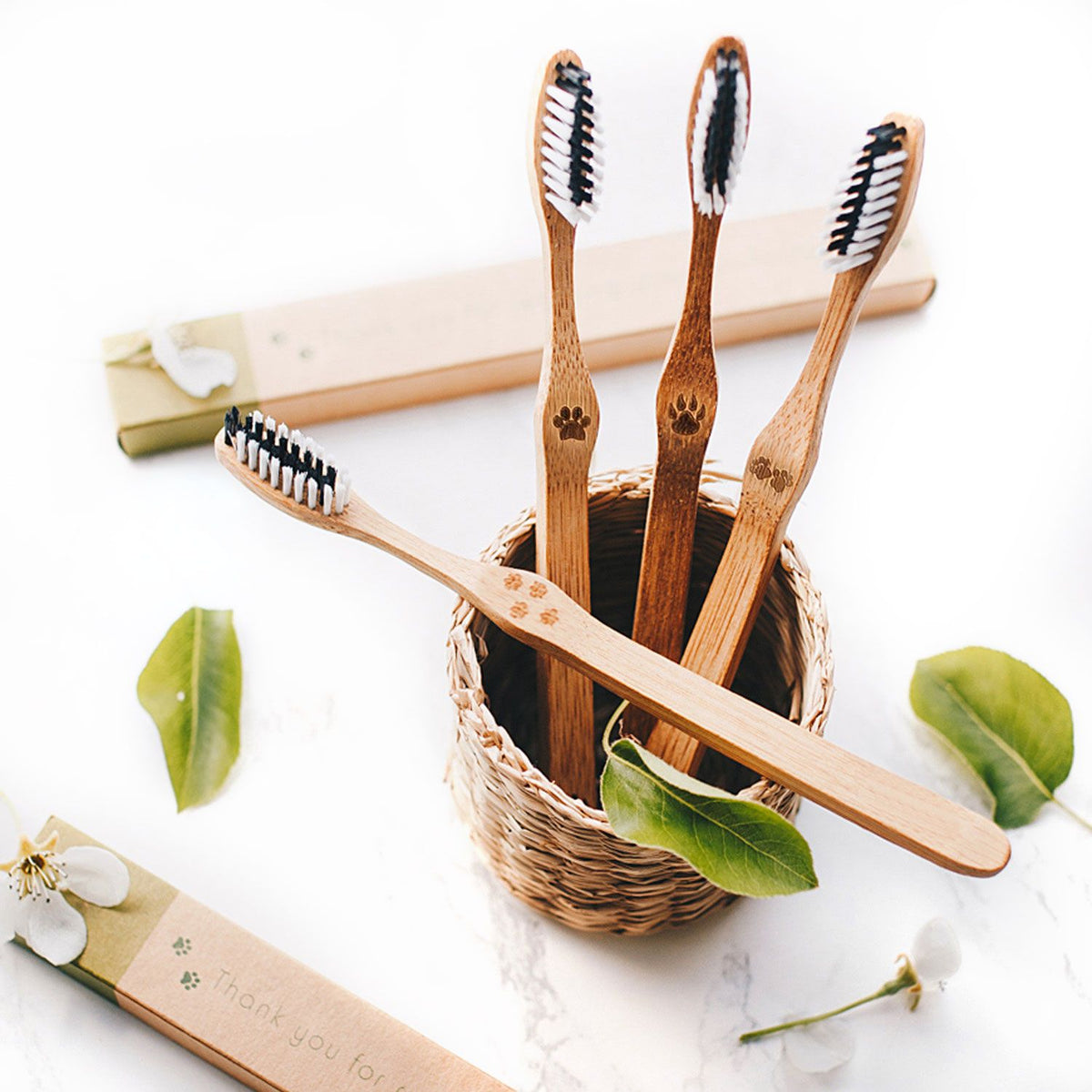Bamboo Toothbrush | Soft, Medium &amp; Firm Bristles