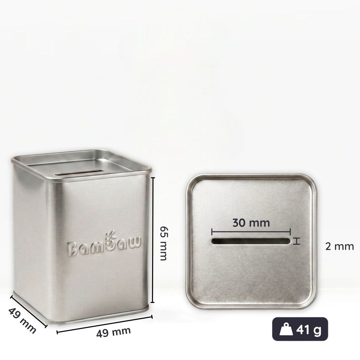 Metal Razor Blade Bank | Recyclable Disposal Tin | Bambaw