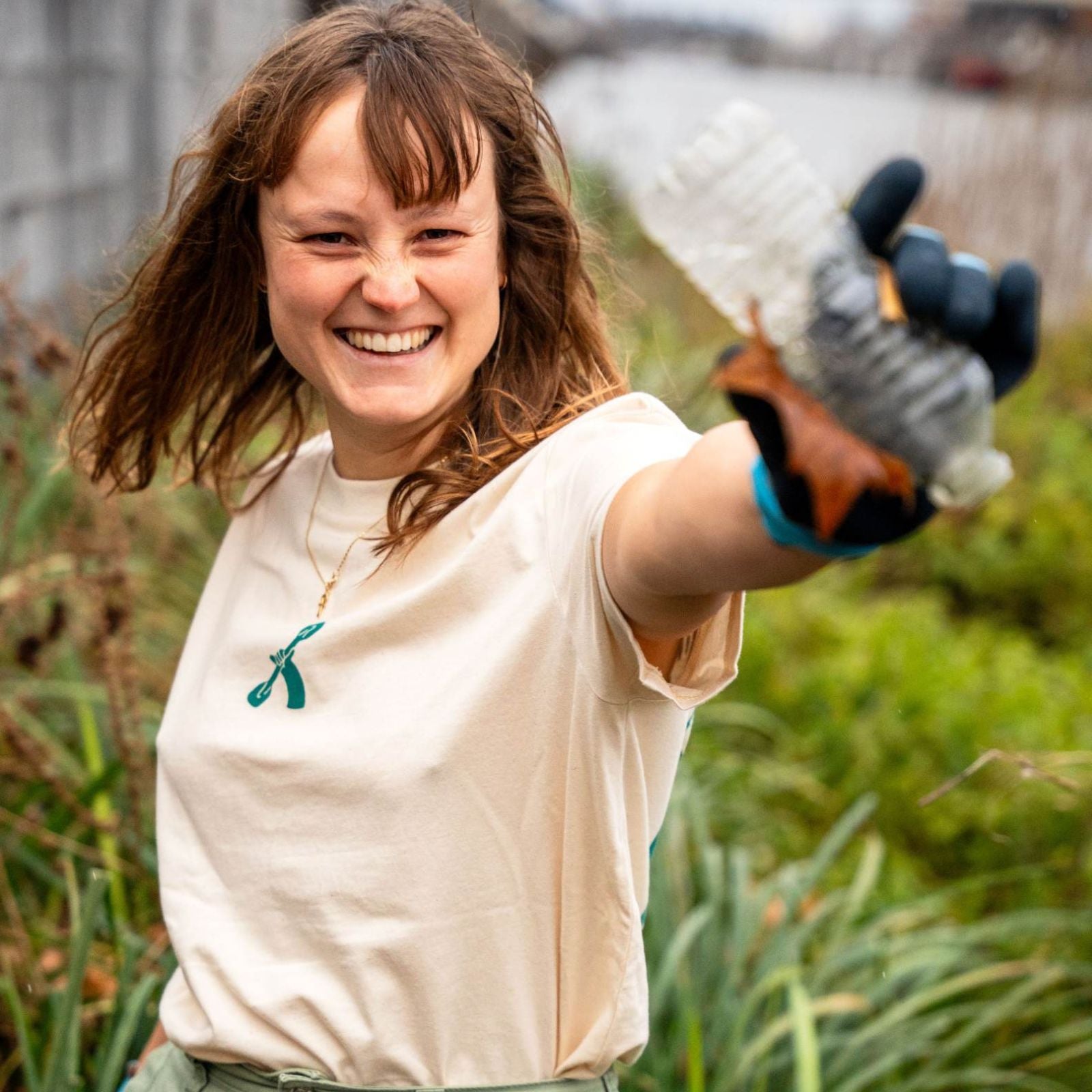 Bambaw x City to Ocean | "Less Trash, More Fish" Organic T-Shirt