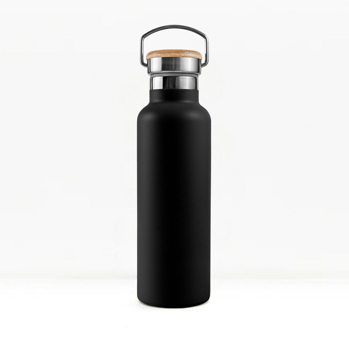 Insulated Water Bottle | Jet Black | 1L