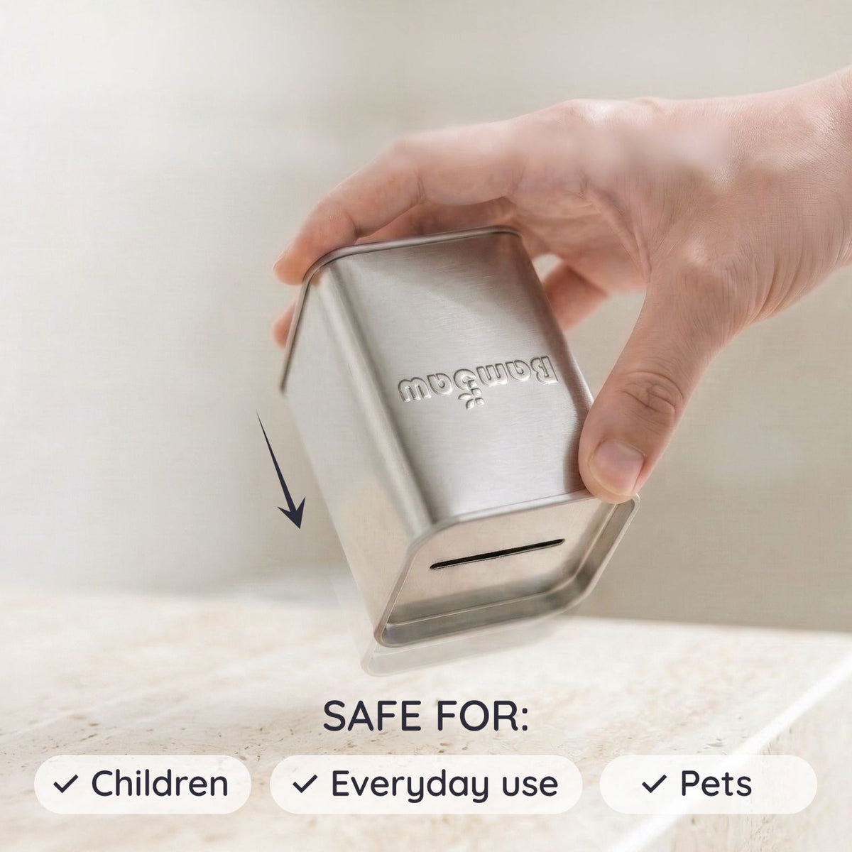 Metal Razor Blade Bank | Recyclable Disposal Tin | Bambaw
