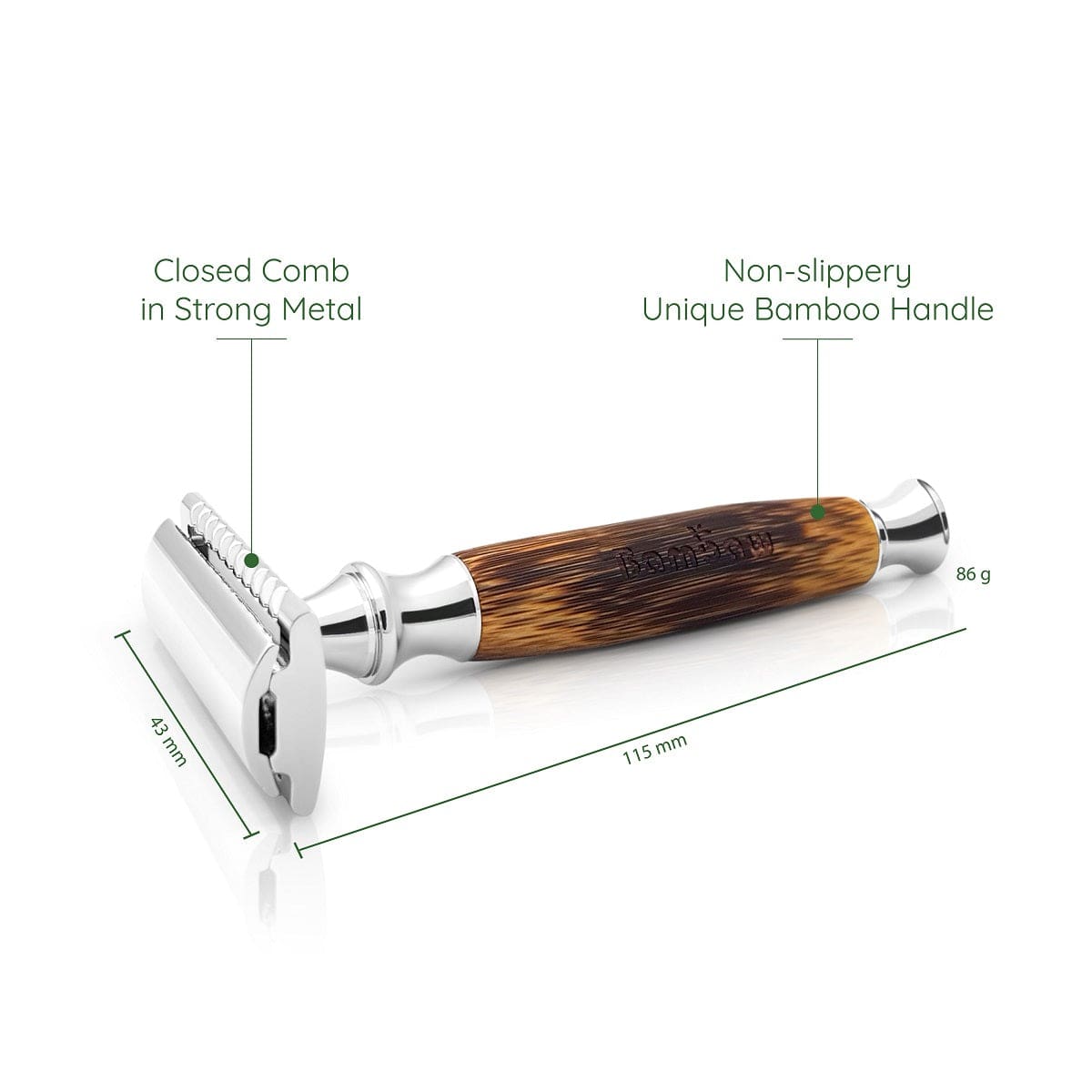 Bamboo Safety Razor | Eco Living